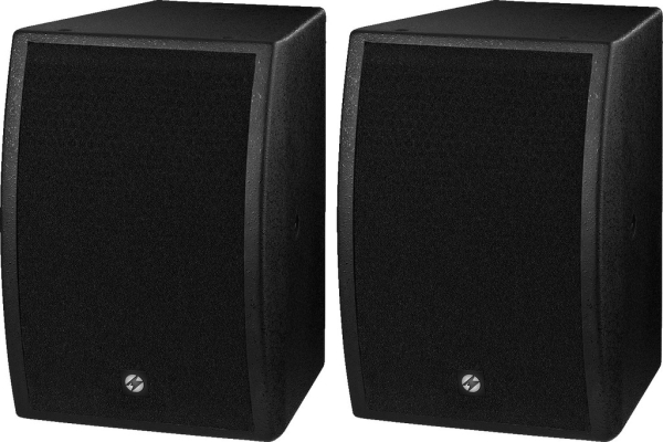 Monacor CLUB-1TOP 2 x 100 Watt passive Vollbereichslautsprecher Paar